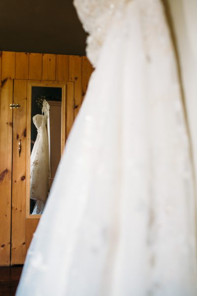 Niagara Backyard Country Wedding Dress